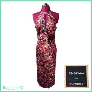 🎉HP🎉🏷NWT BCBGENERATION Floral🌺 Velour Dress